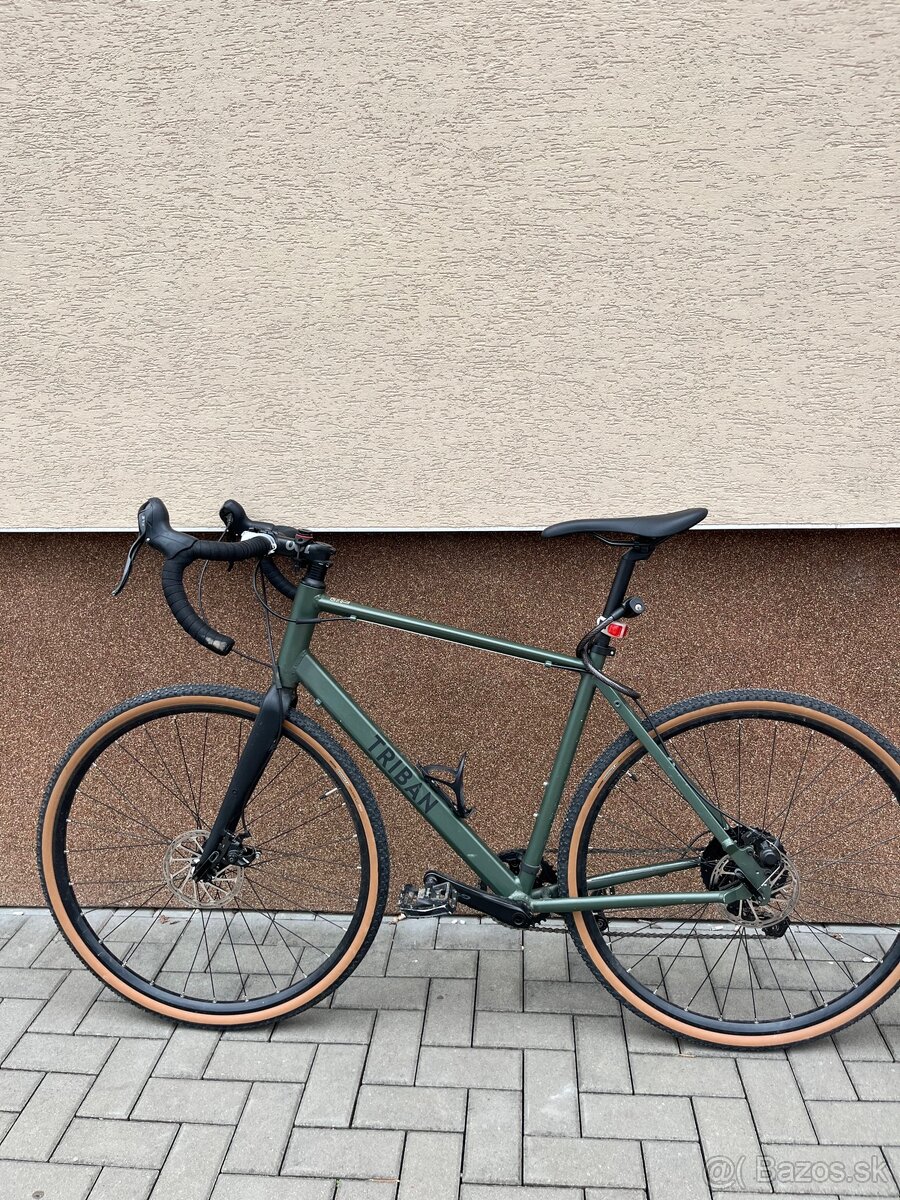 Triban grvl gravel bicykel bycikel rám L