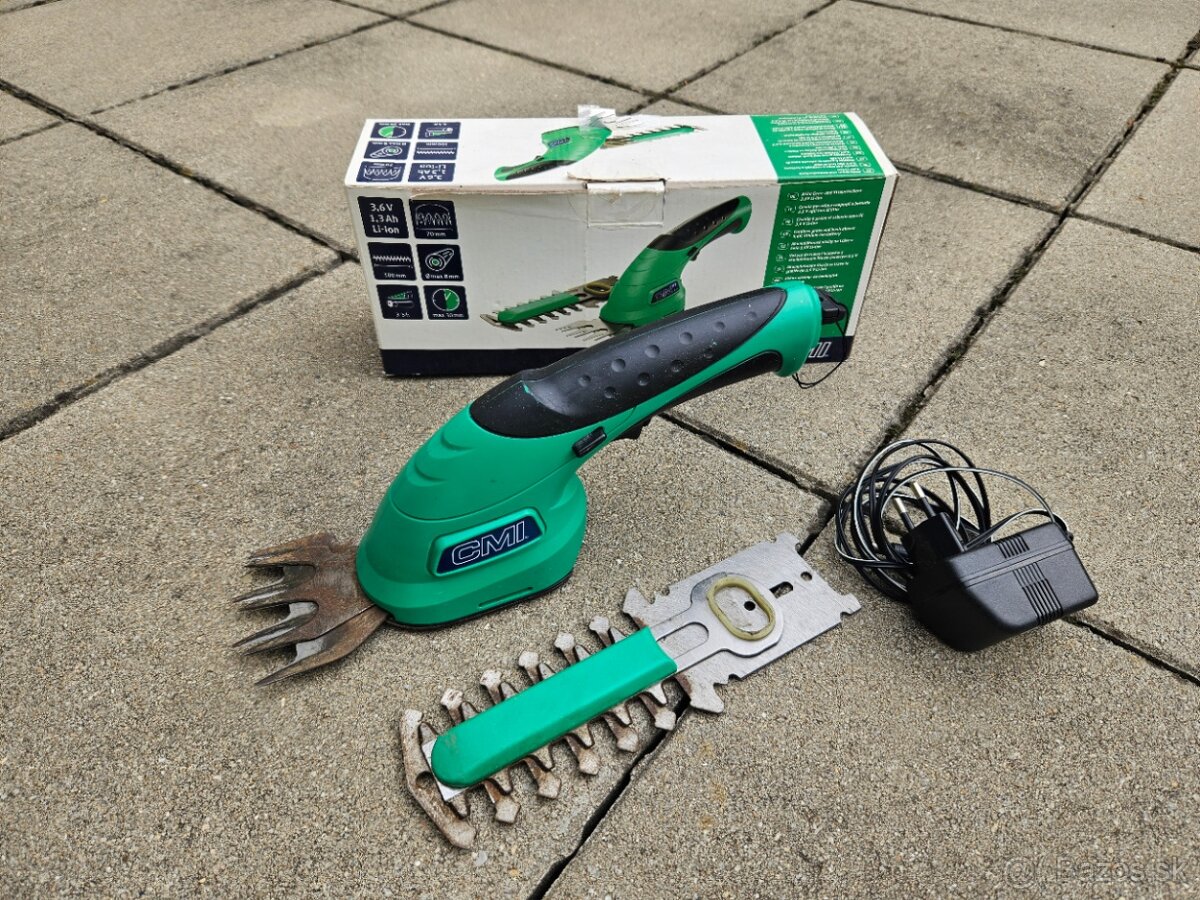 Predám elektrické nožnice na trávu a kríky