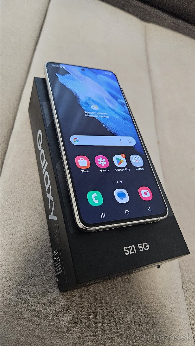 Samsung Galaxy S21 5G 128gb BIELY