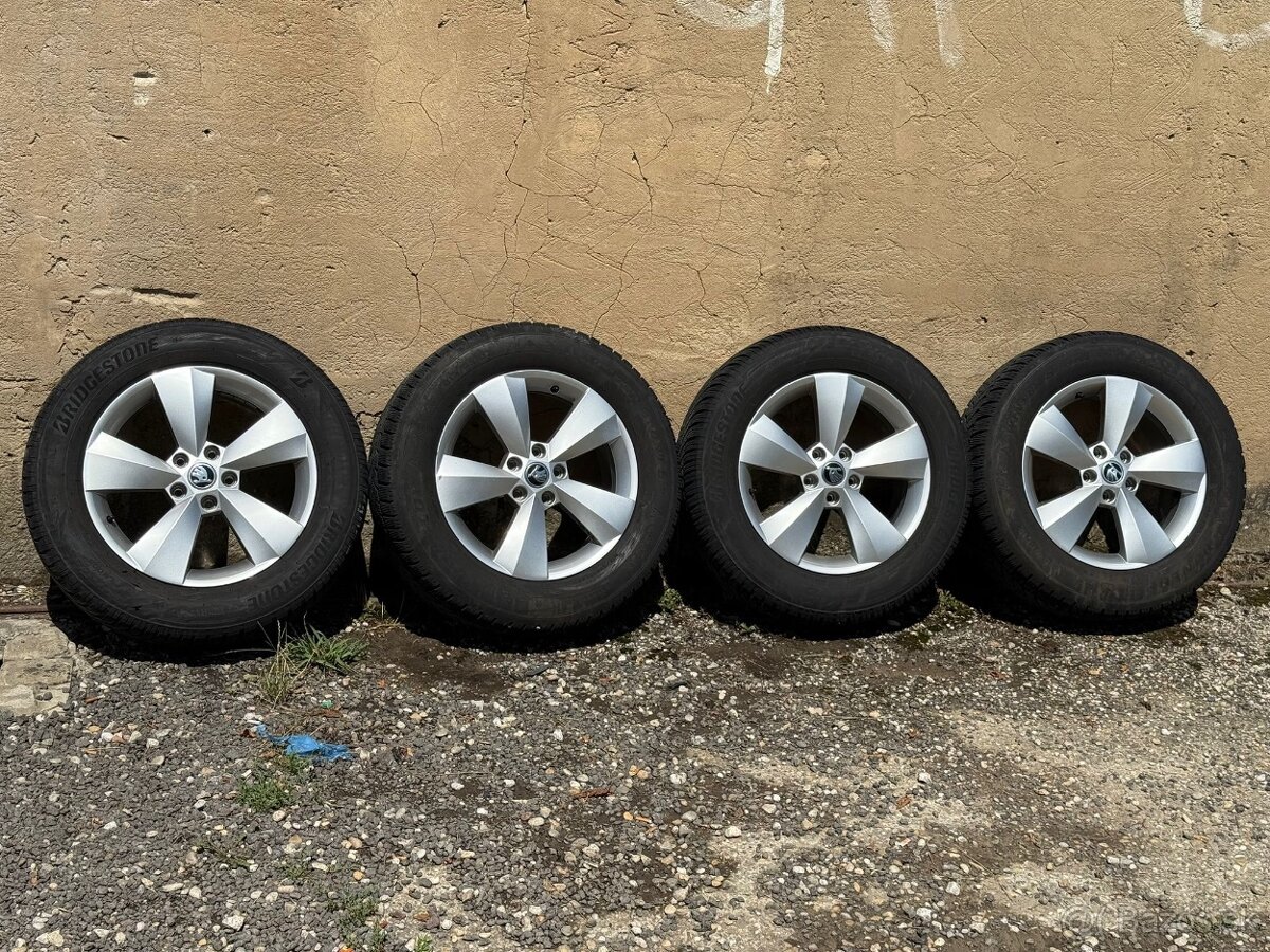 Zimná sada Škoda Triton r17 originál alu