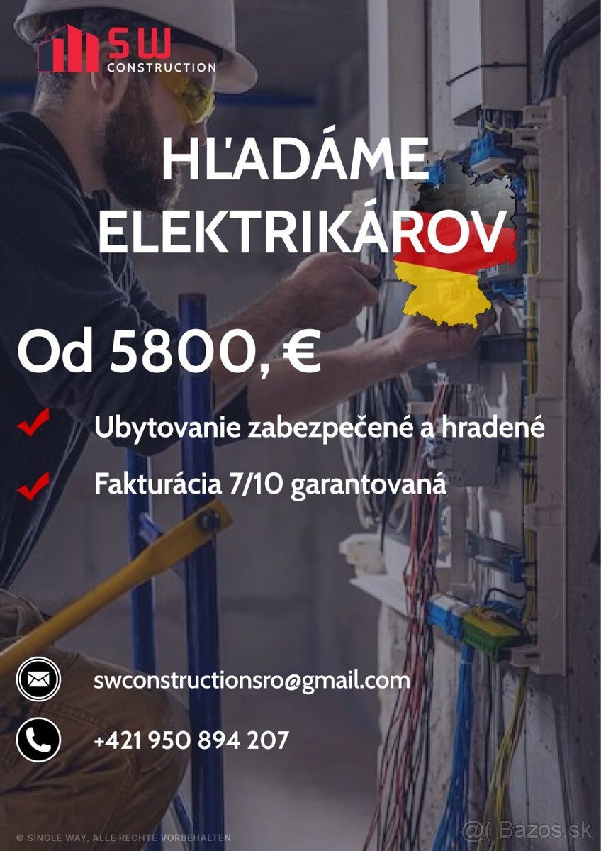 ELEKTRIKÁR - NEMECKO