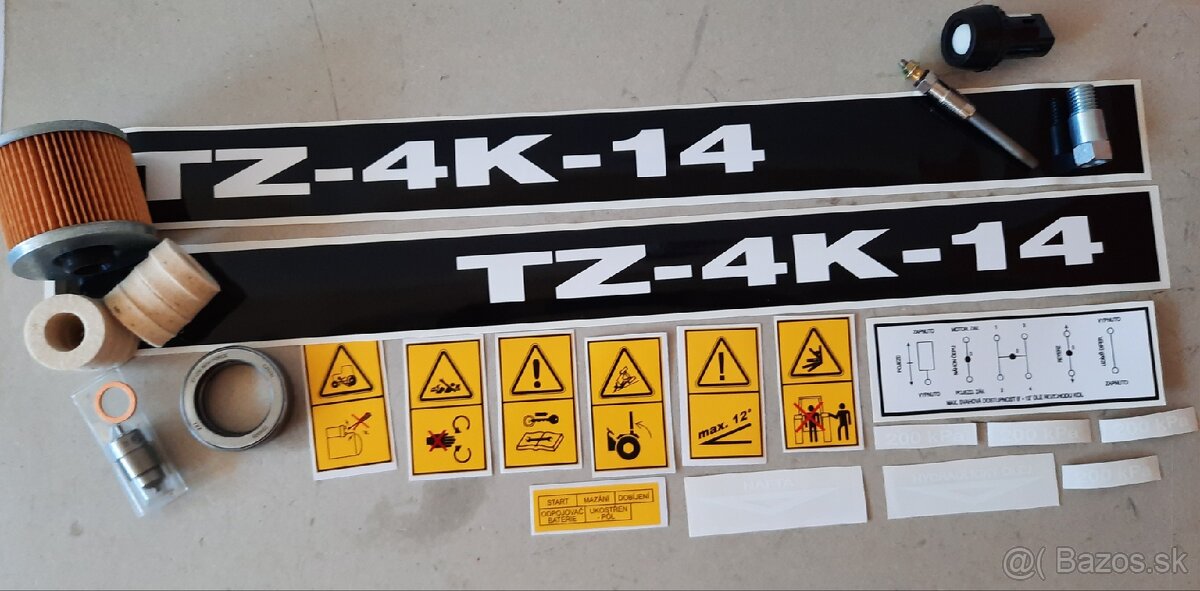 TZ-4K-14, Sada tesnení motora