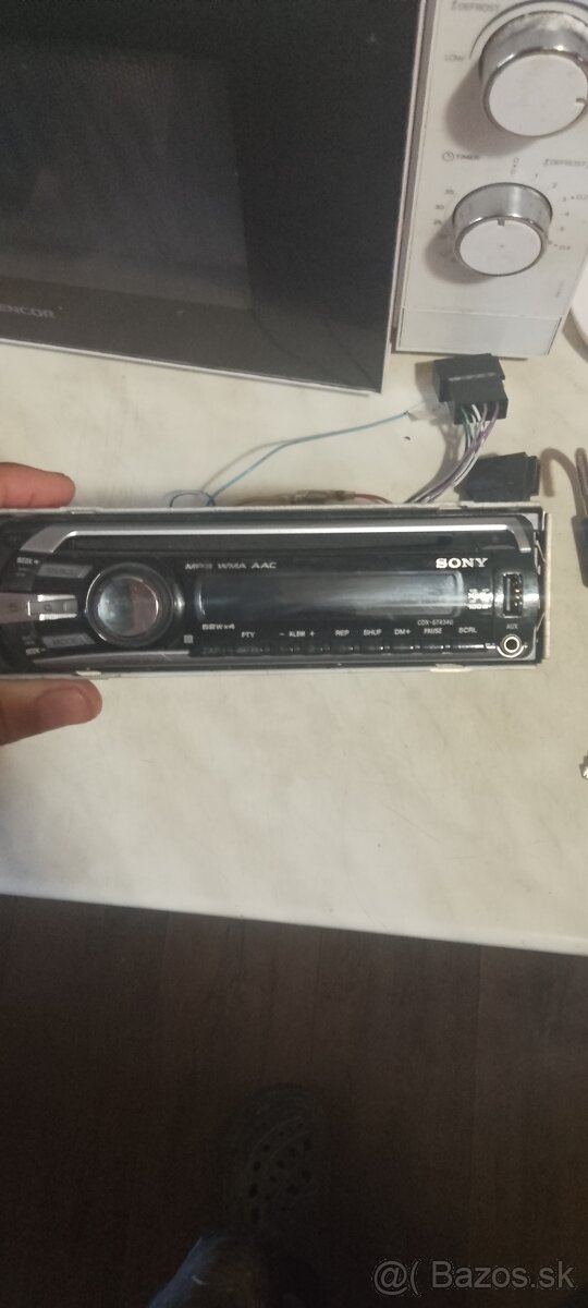 Ako nove autoradio Sony CDX-GT434U 4x52w 100db xpload