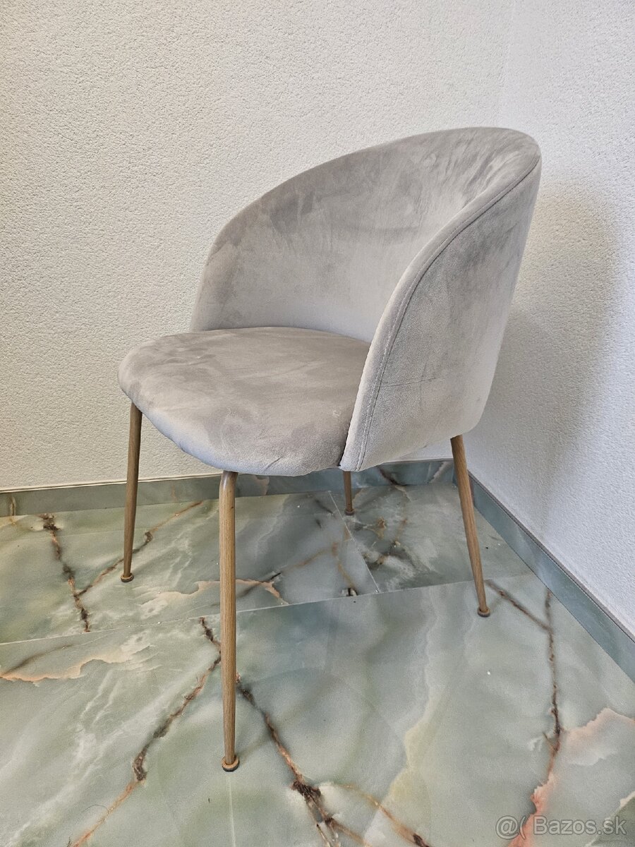 Dizajnové elegantné kresielka, top stav