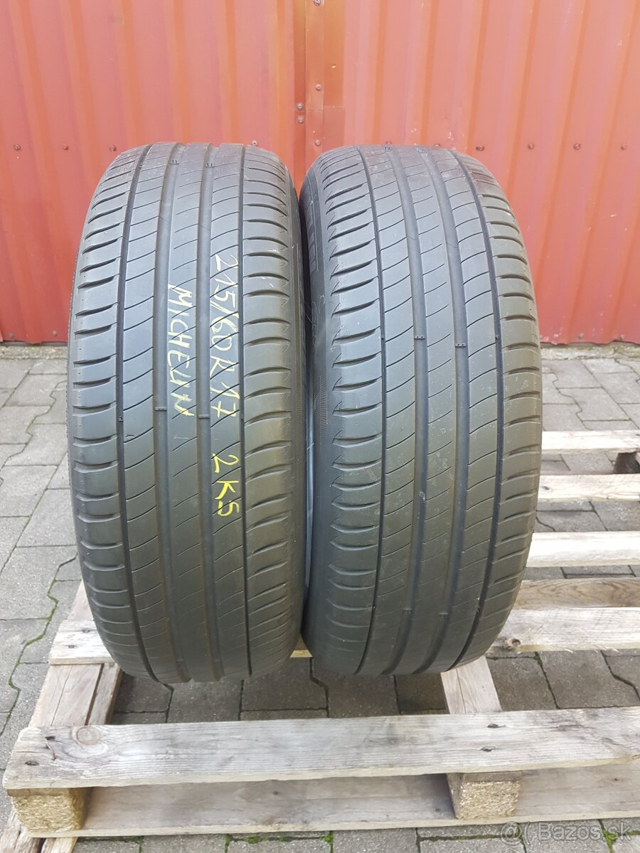215/60R17 Michelin 2ks letne