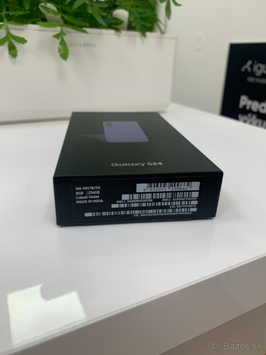 NOVÝ Samsung Galaxy S24 256 GB