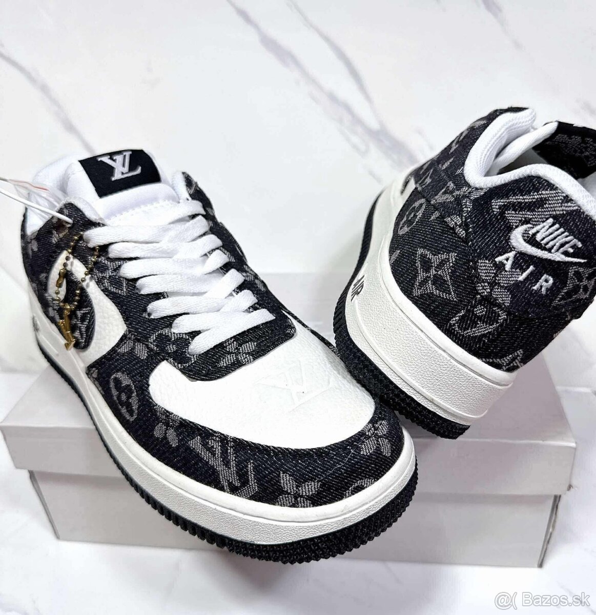 Nike Air Force x Louis Vuitton Black