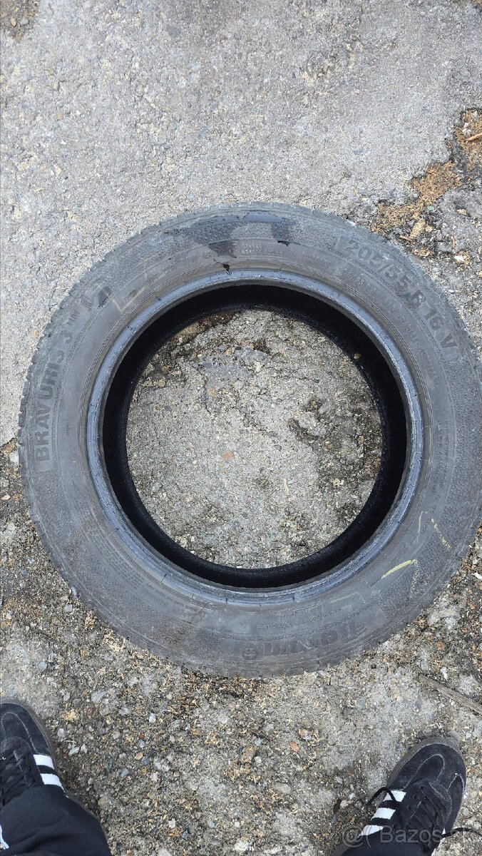 letné pneumatiky Barum 205/55 R16 4ks