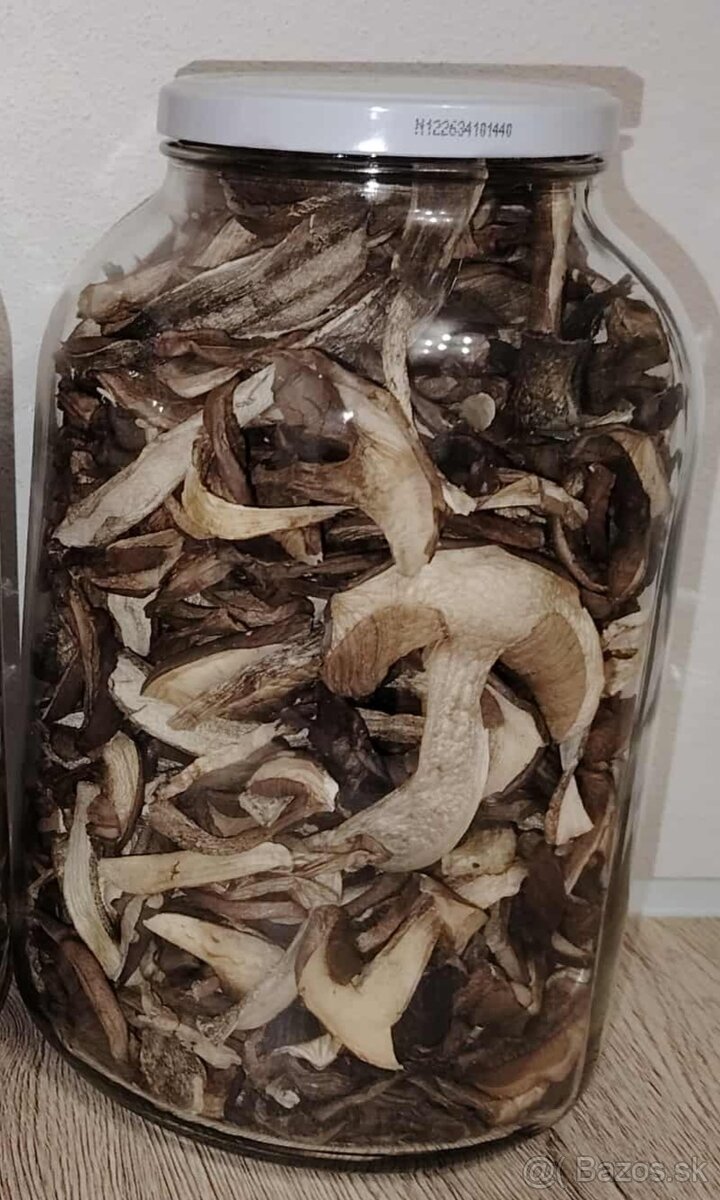 Sušené hríby, huby
