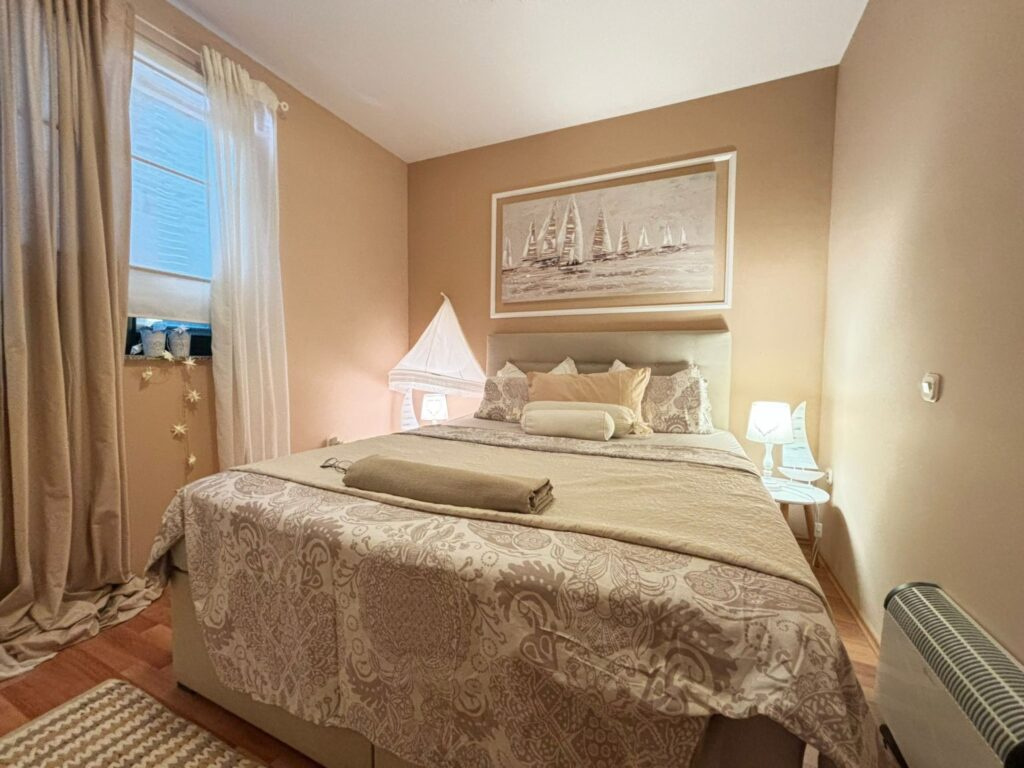 Chorvátsko-Štýlový 3-izbový apartmán s výhľadom na more