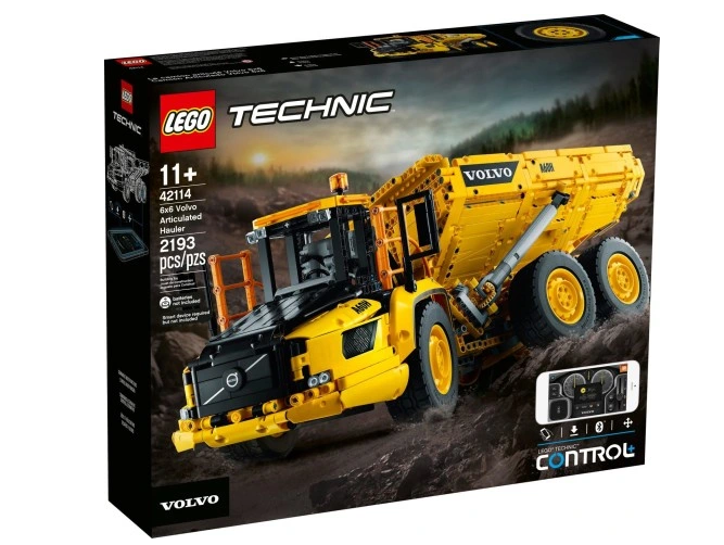 LEGO 42114 Technic Kĺbový nakladač Volvo 6 x 6