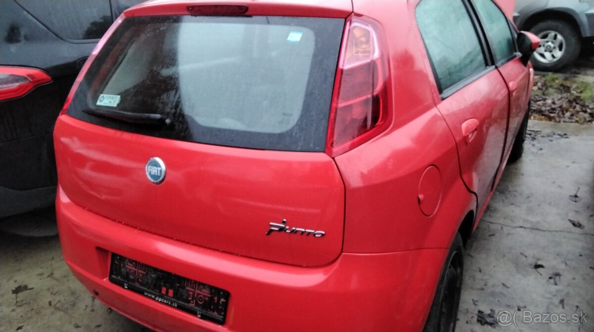 FIAT GRANDE PUNTO 1.3 JTD 2007 predám motor 199A3000, TRYSKY