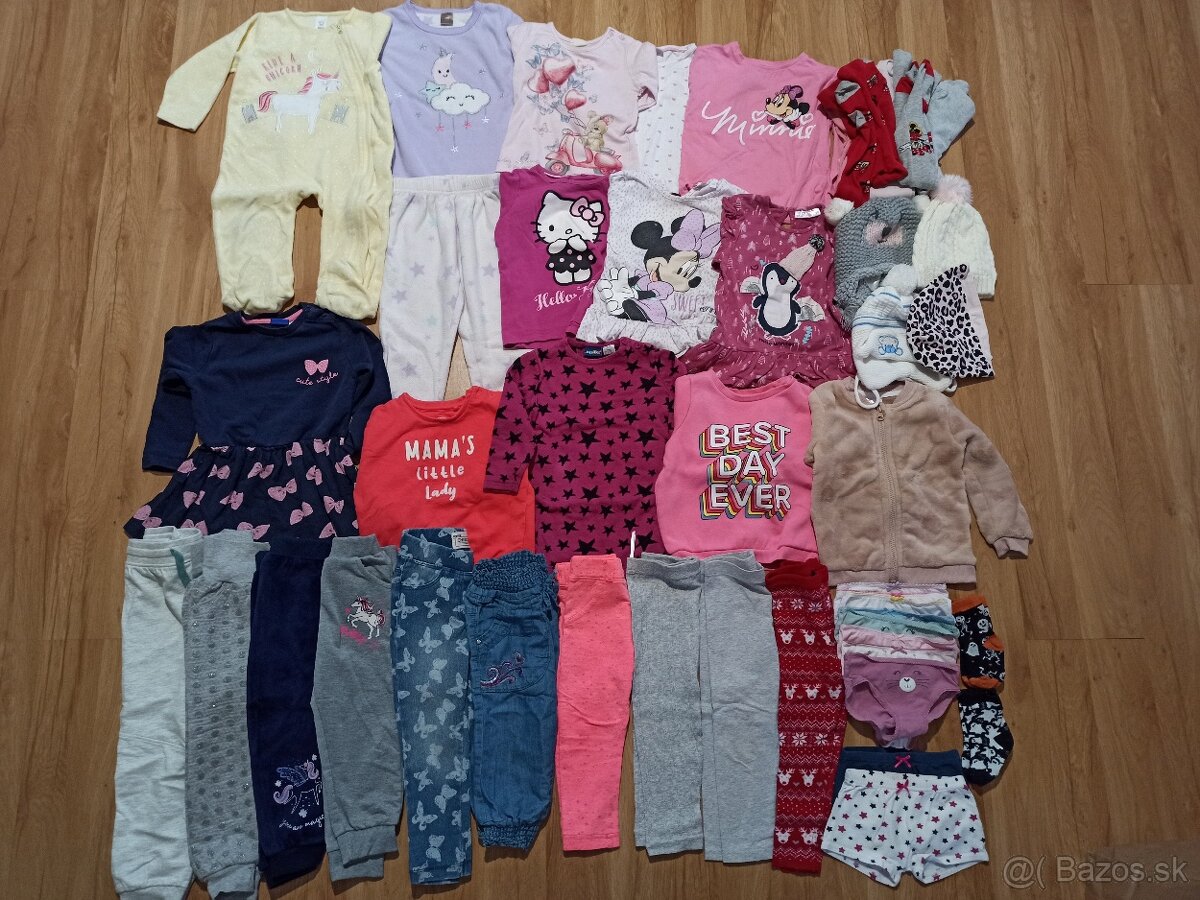 Balík obleč. č.86-98 (cca 40ks)