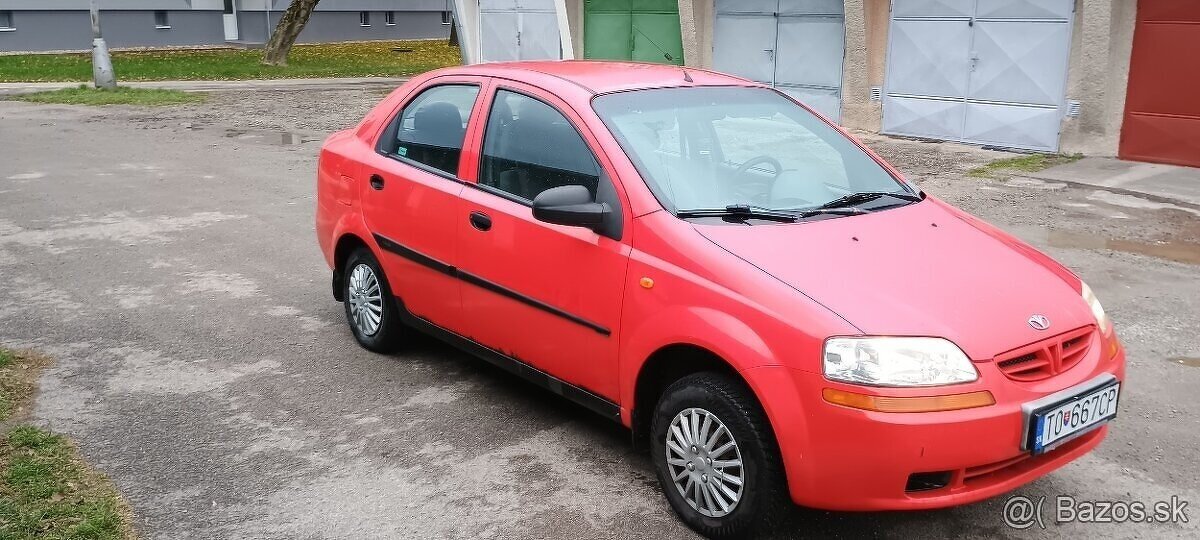 PREDÁM-DAEWO KALOS:1,4 BENZÍN,STK+EK2026.RV:2005