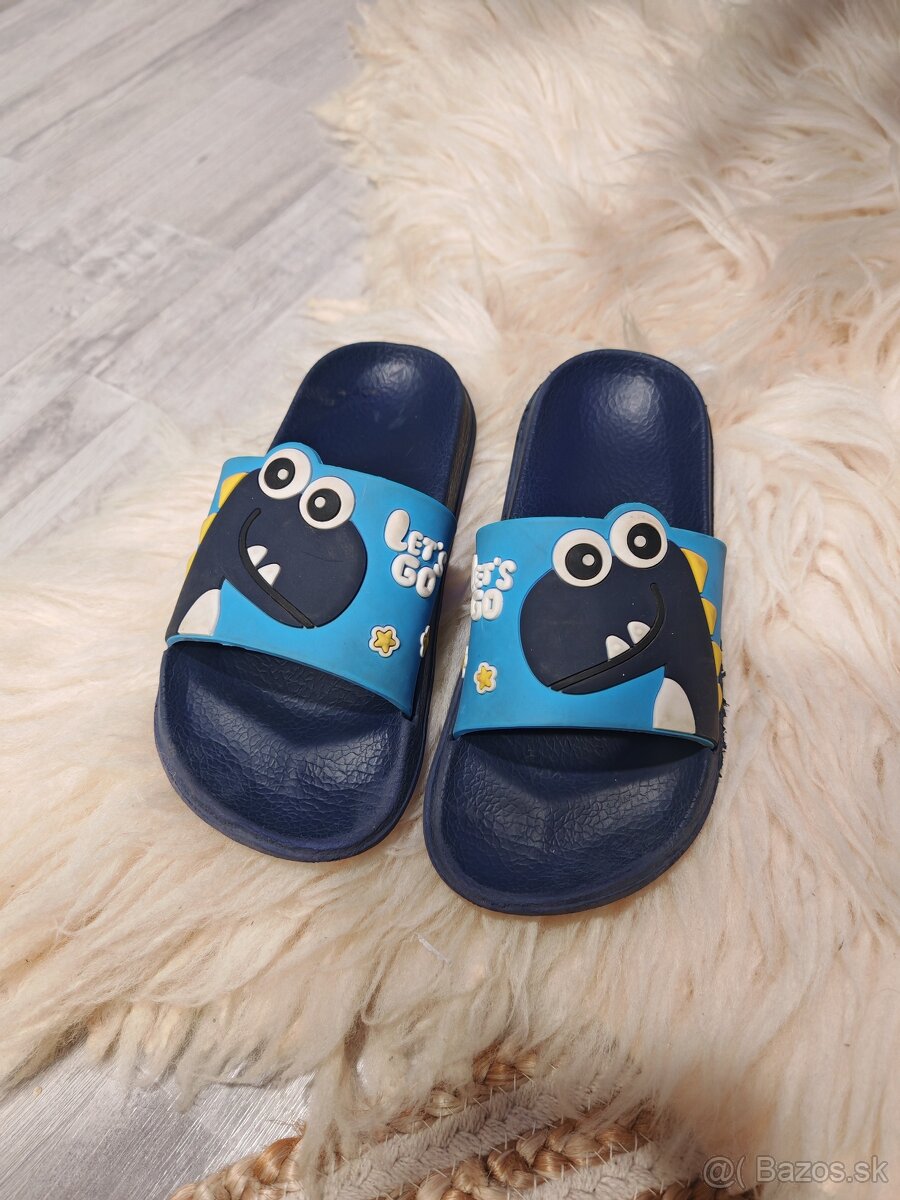 Detská plážová obuv šľapky veľ. 30