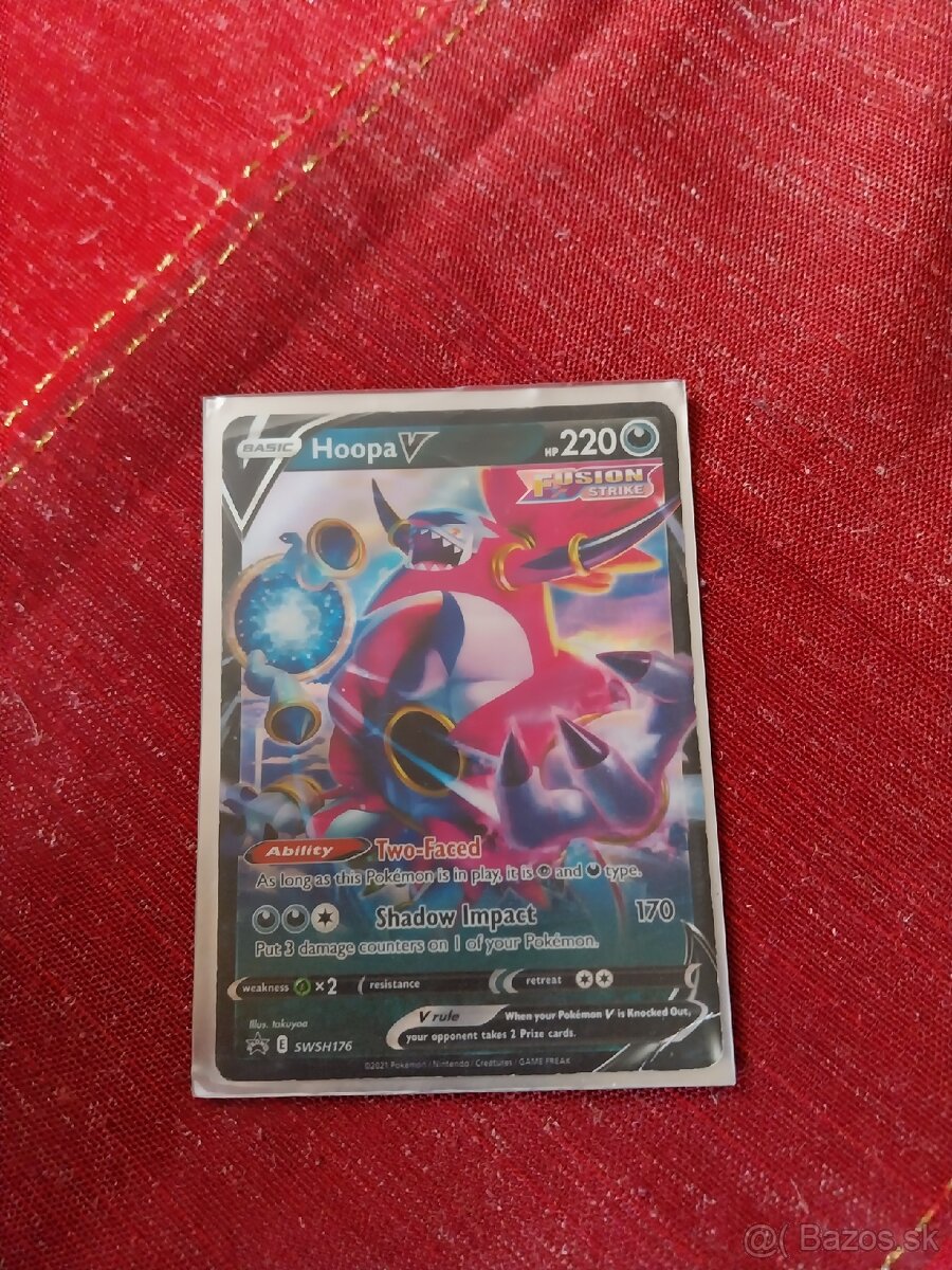 Pokémon karta Hoopa V