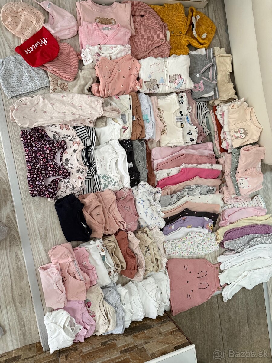 Velky balik pre dievčatko 0-3m