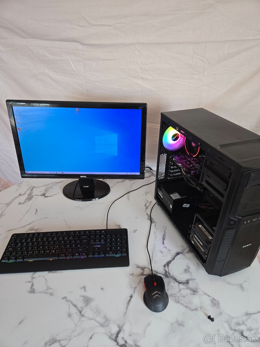 Herný počítač (i5, rx460, 16gb)