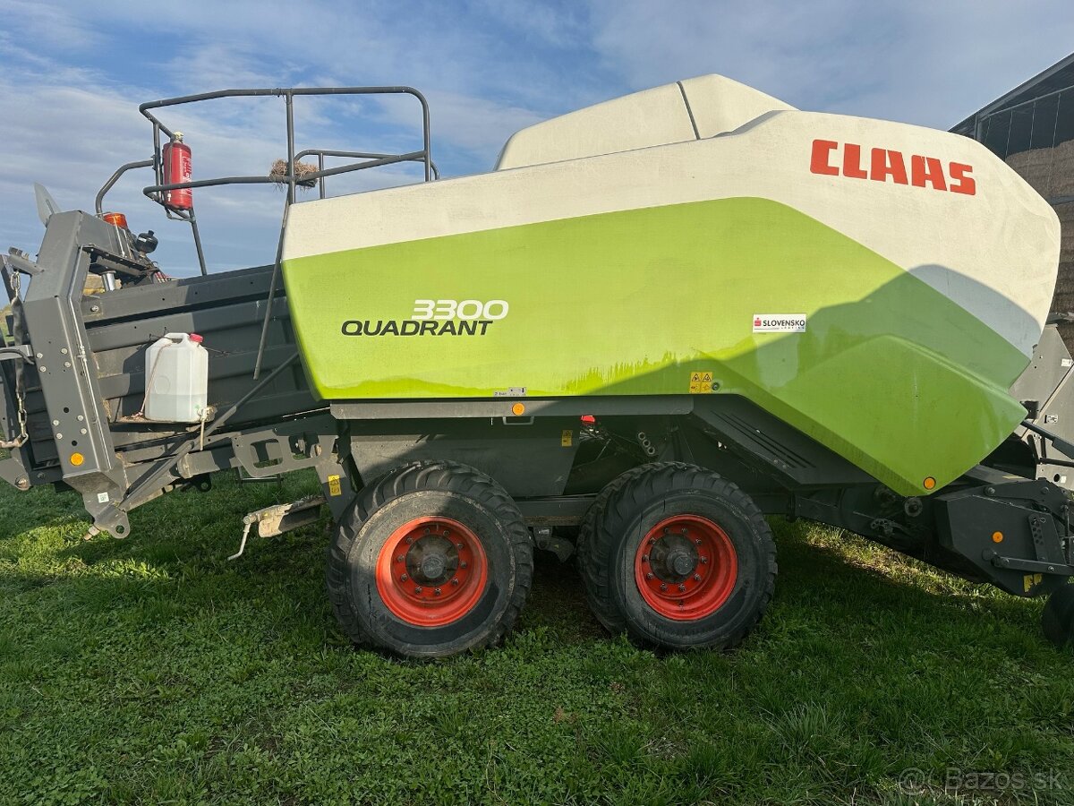 Lis na hranaté balíky Claas Quadrant 3300