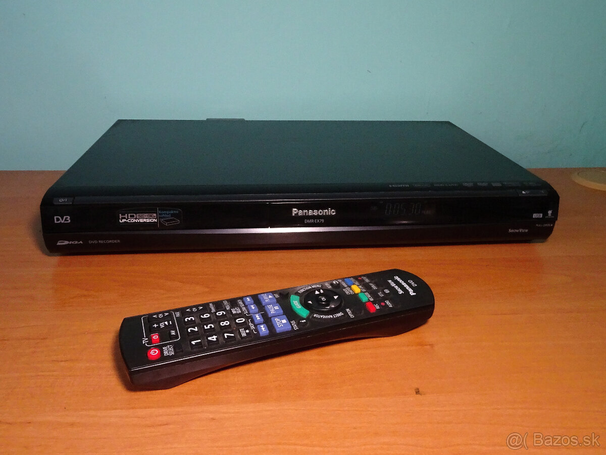 ⭐⭐ DVD rekordér PANASONIC DMR-EX79- 250 GB HDD -HDMI -USB ⭐⭐