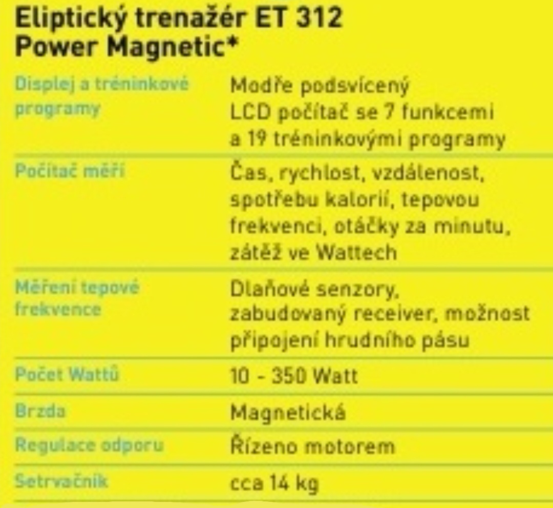 Elipticky trenazer