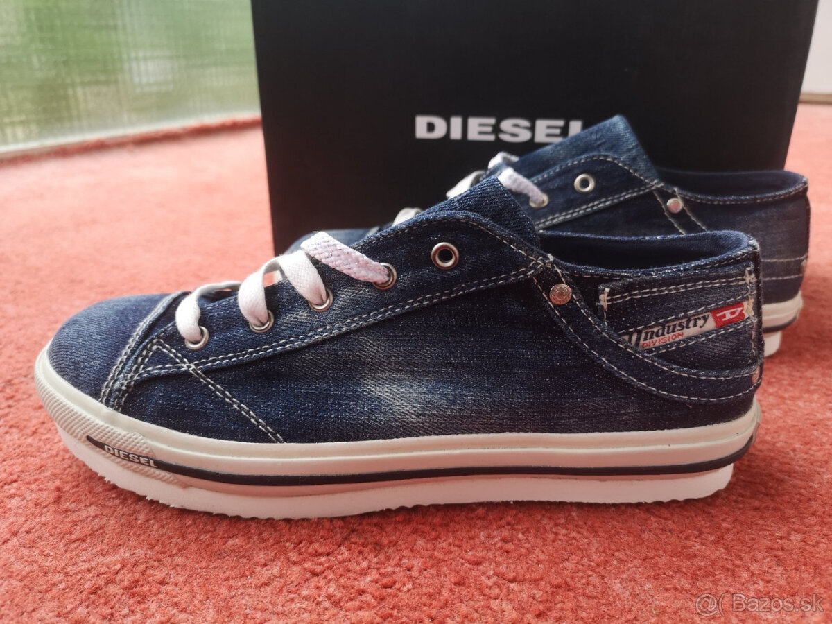 DIESEL plátené tenisky veľkosť 39