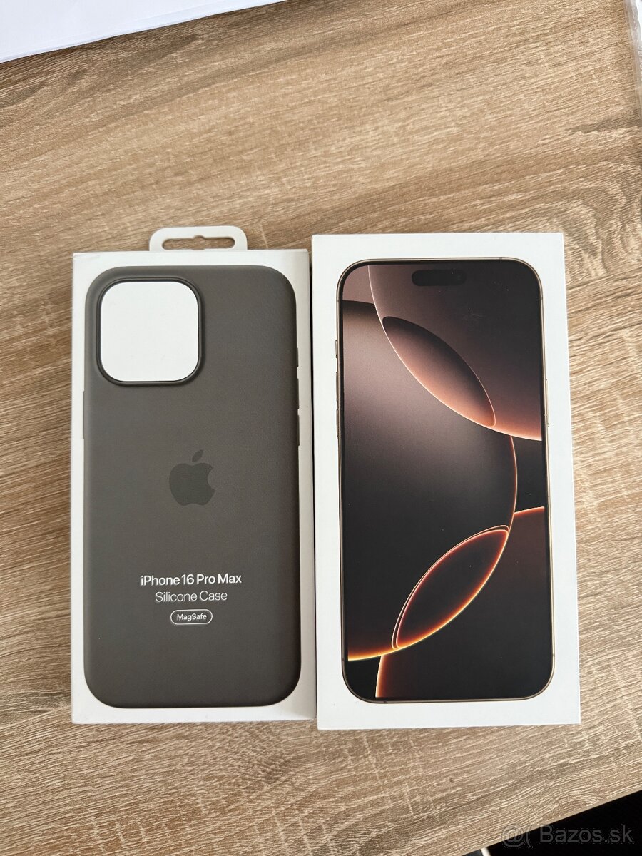 iPhone 16 pro max 256gb desert titanium