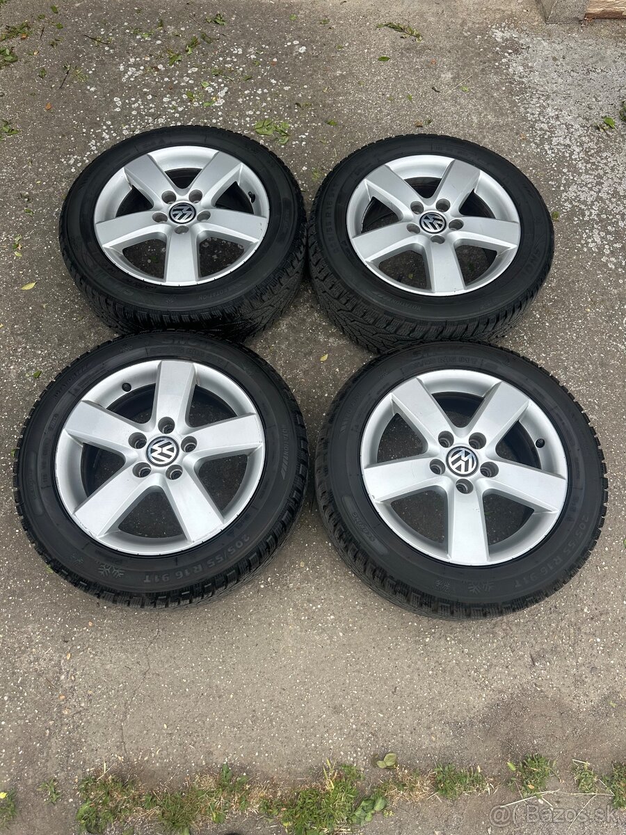 VW 5x112 R16 zimná sada nové 205/55 r16 DOT24