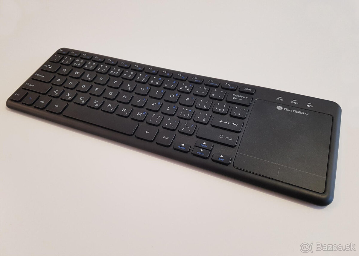 Bezdrôtová klávesnica s touchpadom