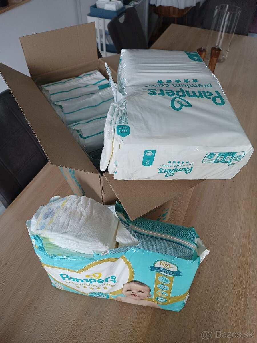 Pampers premium care veľkosť 2, 280 ks