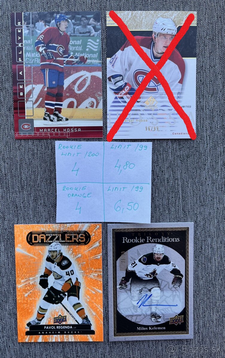 Hokejové kartičky - PREDÁM Slovákov v NHL.