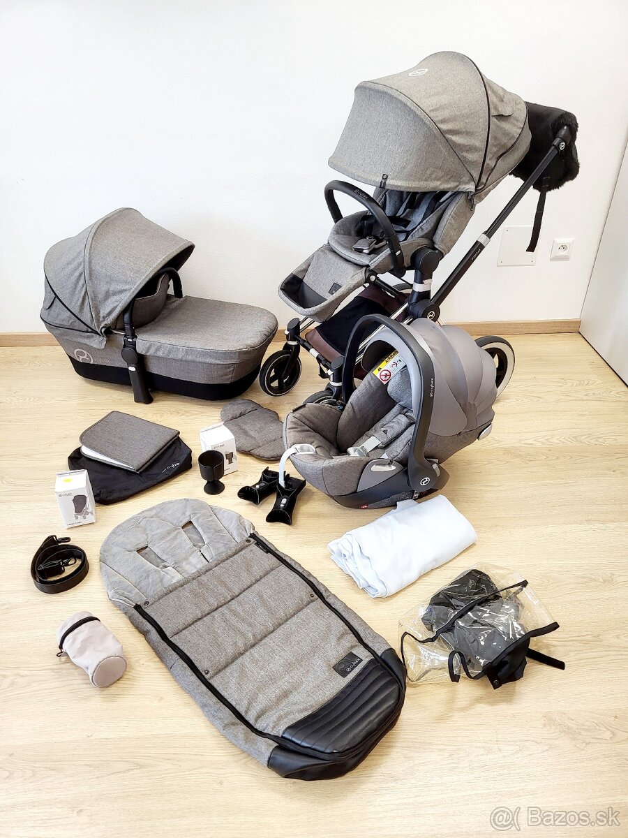 CYBEX PRIAM trojkombinacia + prislusenstvo