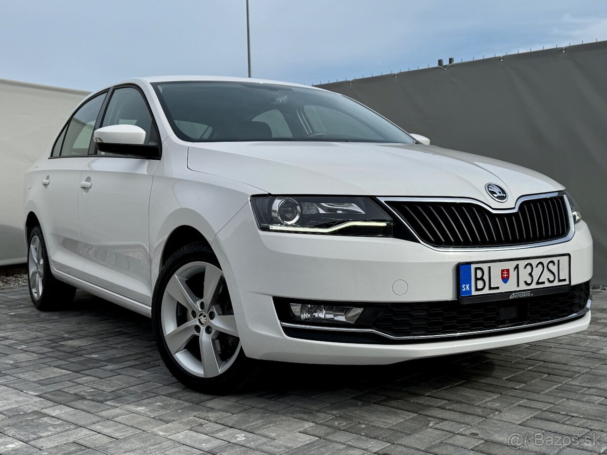 Škoda Rapid TSI BENZÍN Style / 110k / LED SVETlÁ / 108tisKM