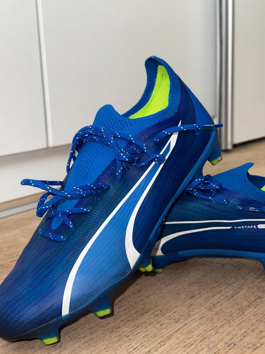Puma Ultra Ultimate – modré, top stav, originál