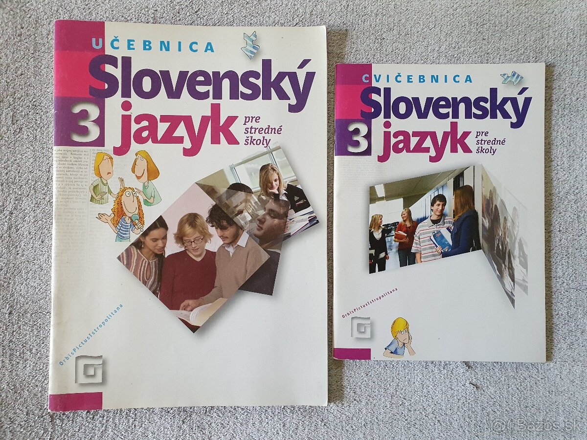 Slovenský jazyk 3 pre stredné školy učebnica + cvičebnica