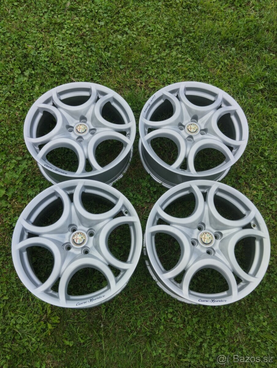 ALU KOLESÁ ALFA MITO 4X98 R17'