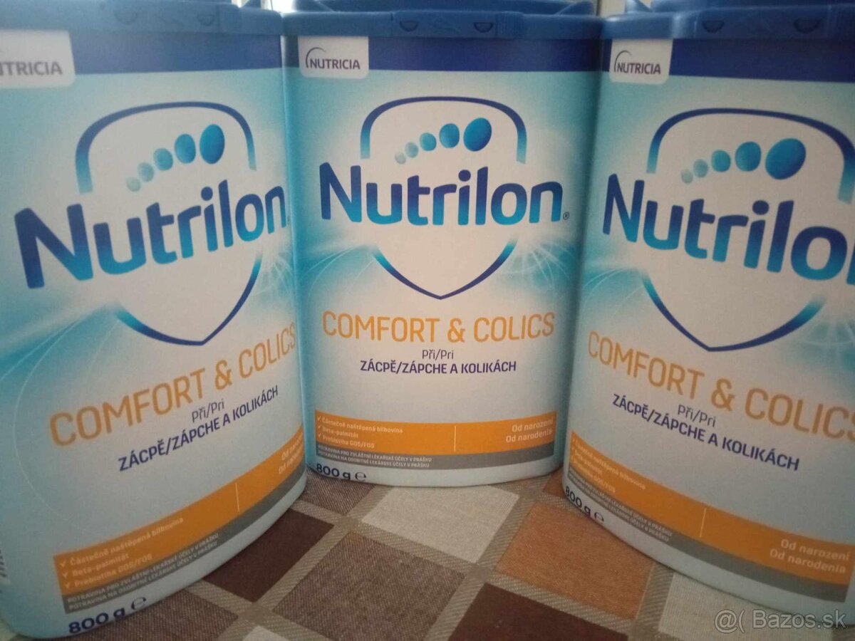 Nutrilon comfort colics 3 nové krabice