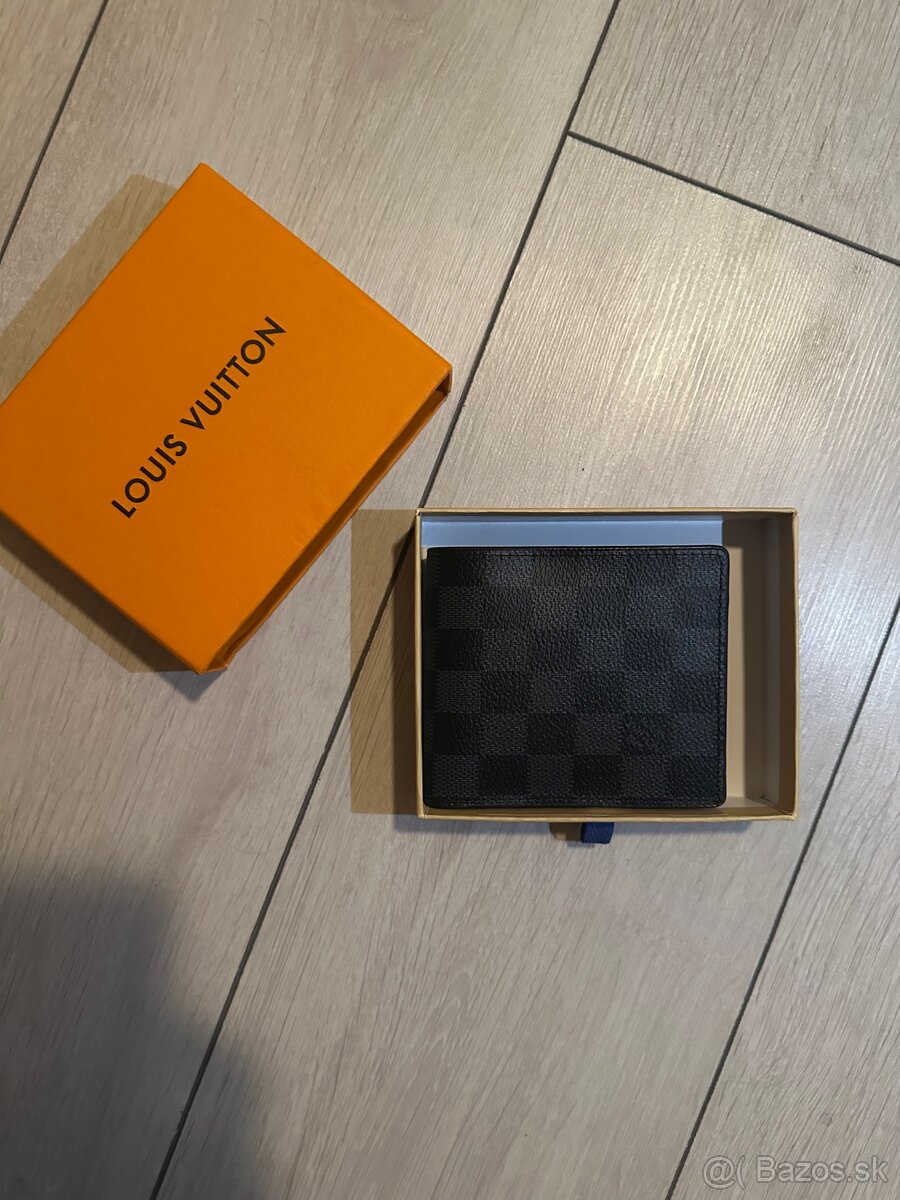 LV peňaženka čierna Louis vuitton wallet