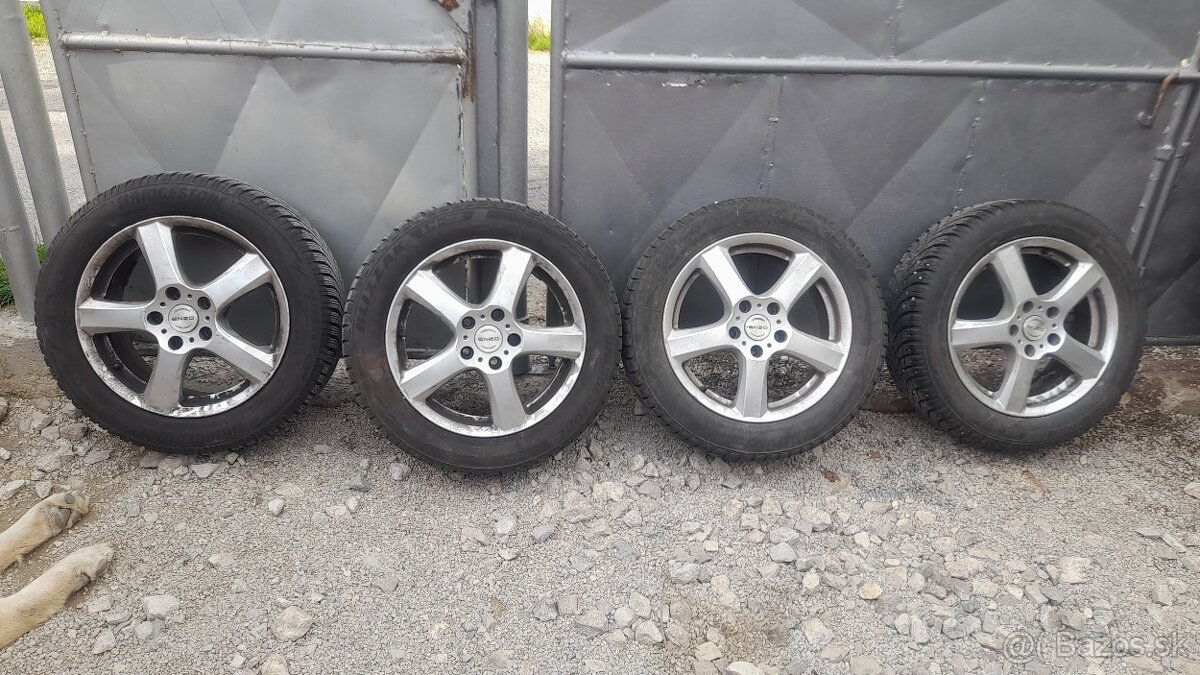 Hliníkové disky+zimné pneumatiky 205/55R16
