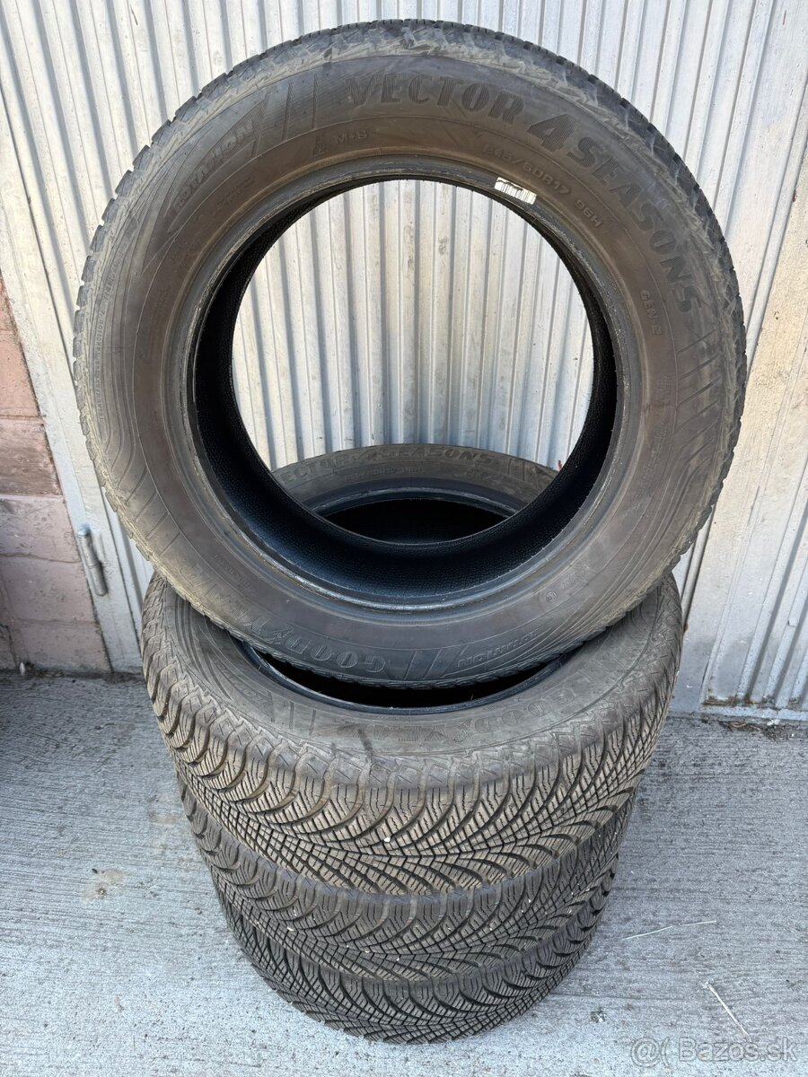 Celorocne pneumatiky GOODYEAR 215/60 R17