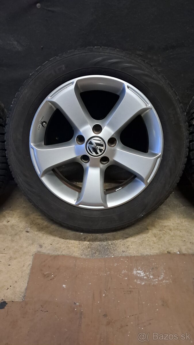 Elektróny kolesá 5x112 205/55 R16 zimné pneu