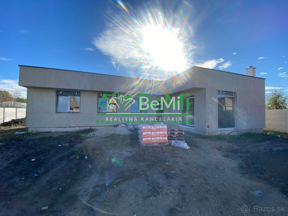 Moderná novostavba , 4 izbový rodinný dom v obci Žihárec ID 