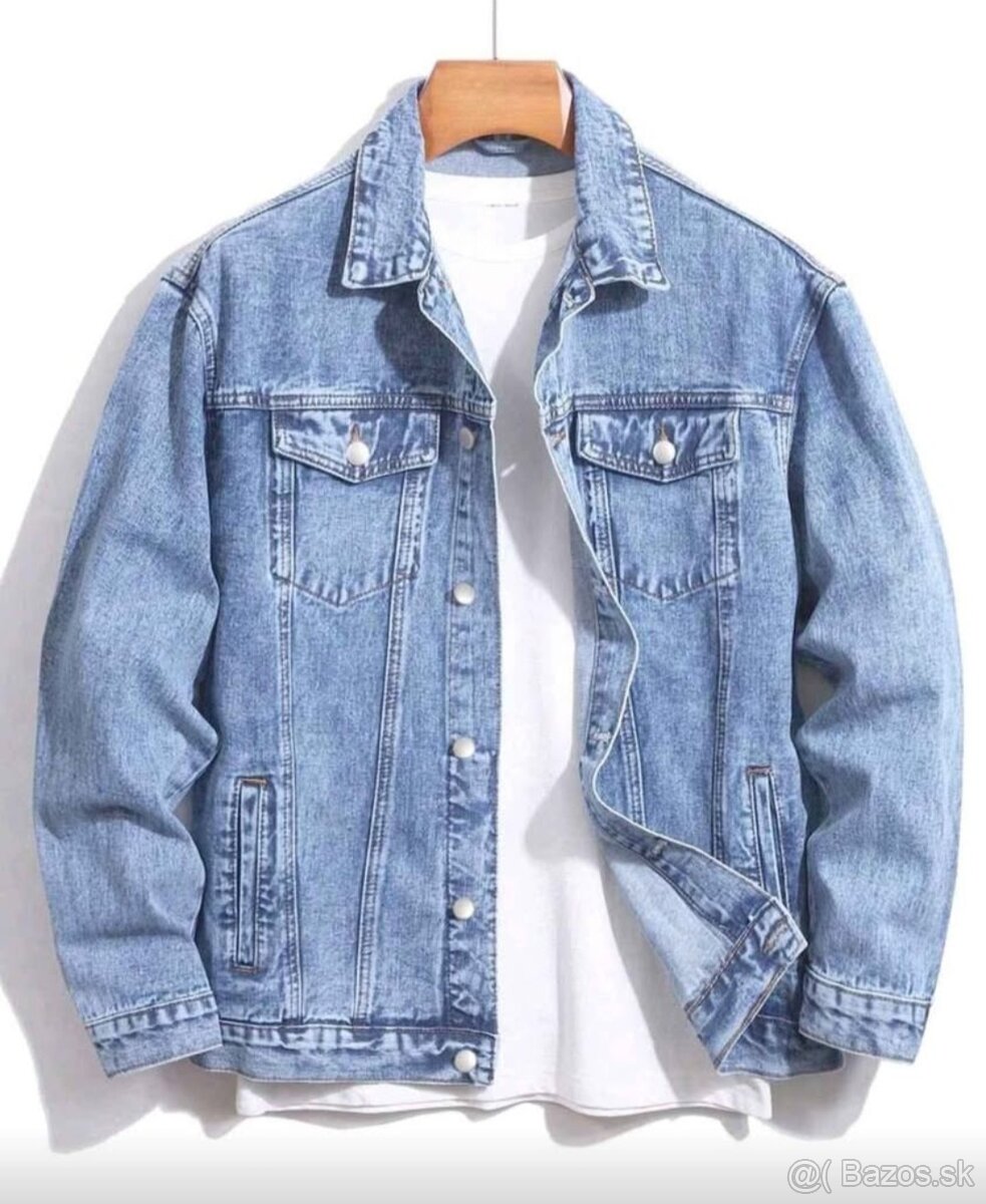 Pánska riflová bunda 5XL