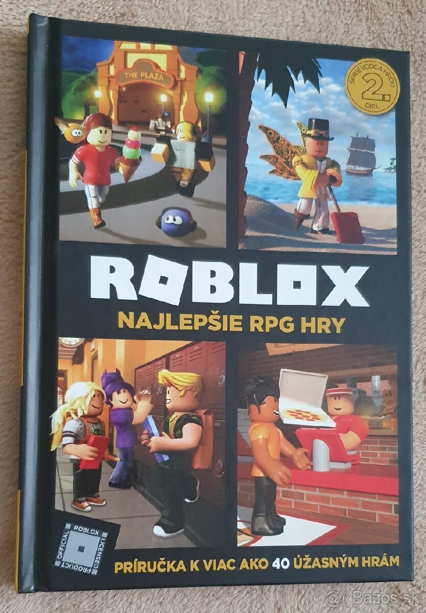 Kniha Roblox: Najlepšie RPG Hry🚀 Ideálny Darček