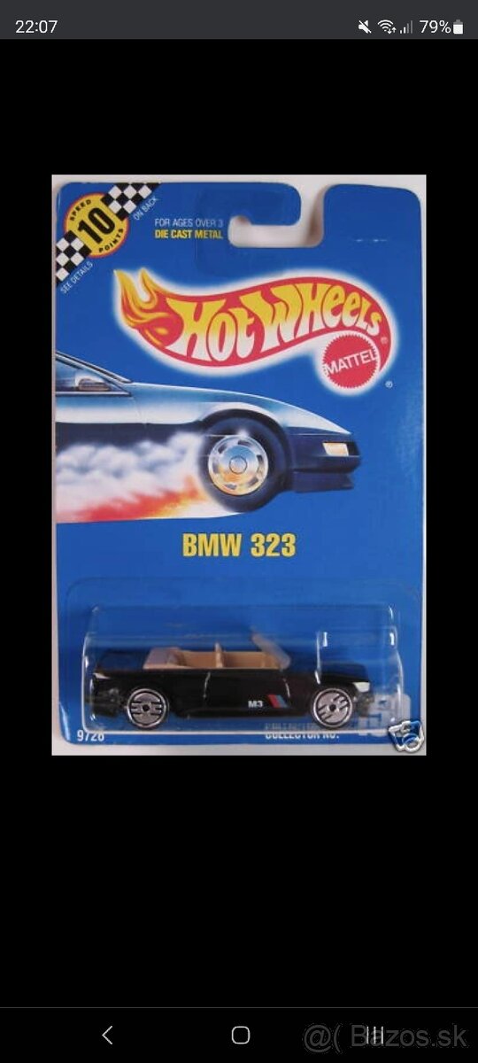 Koupím Hotwheels BMW E30
