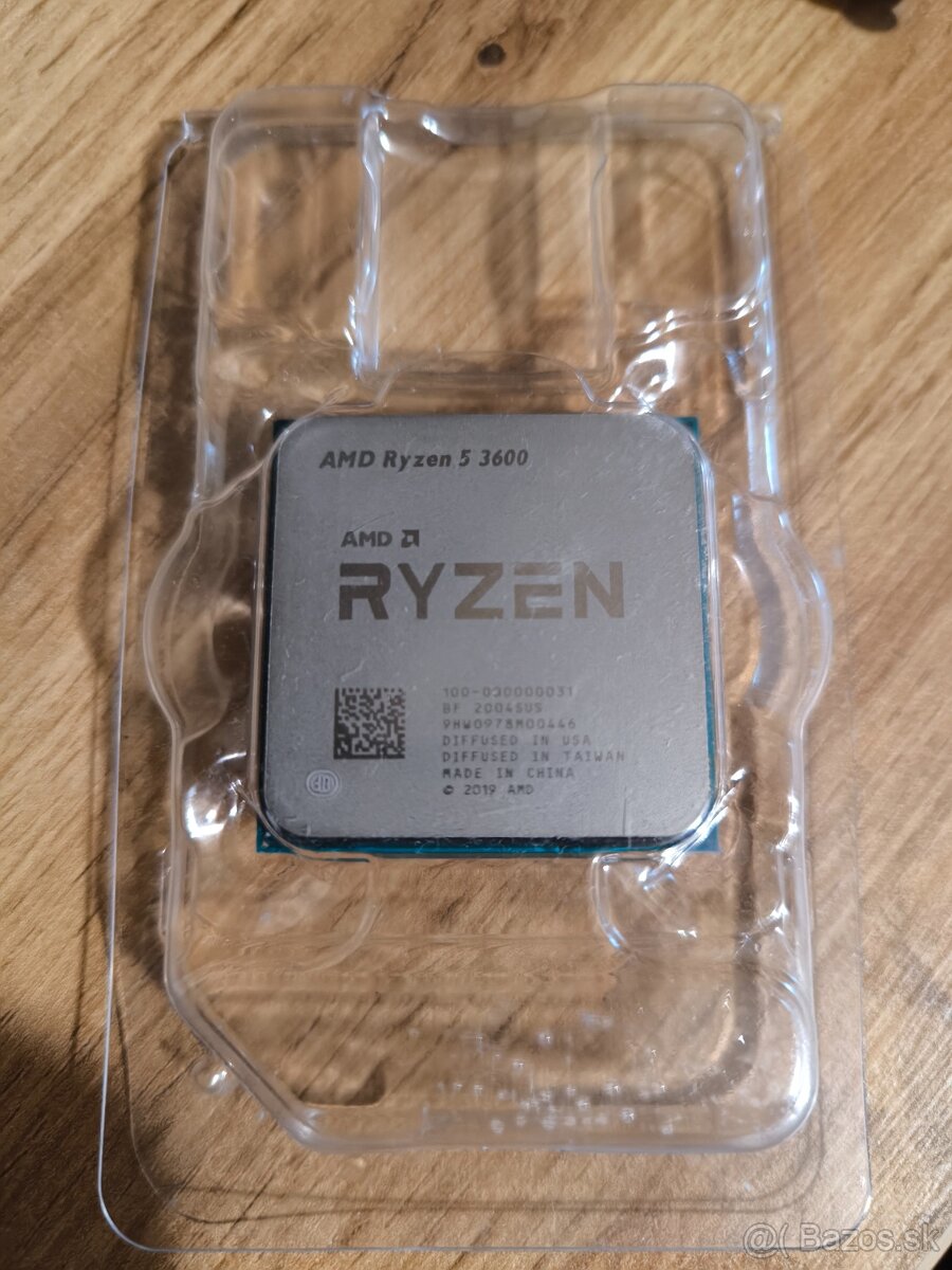 AMD ryzen 5 3600 - nefunkcný