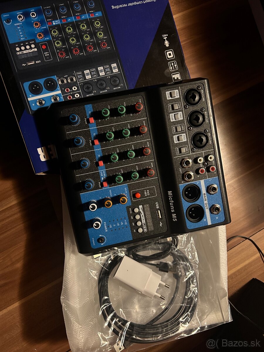 Predám 5-kanálový Live Mixer F-5A