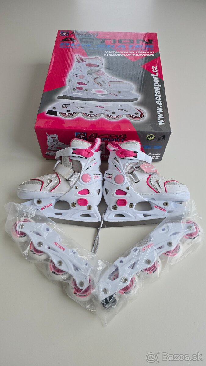 Dievcenske nastavitelne korcule