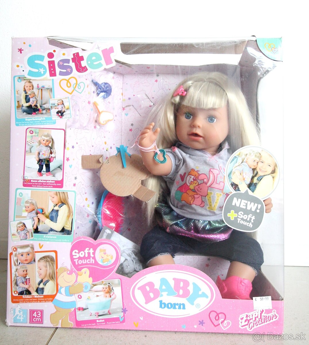 Bábika Baby Born - top stav