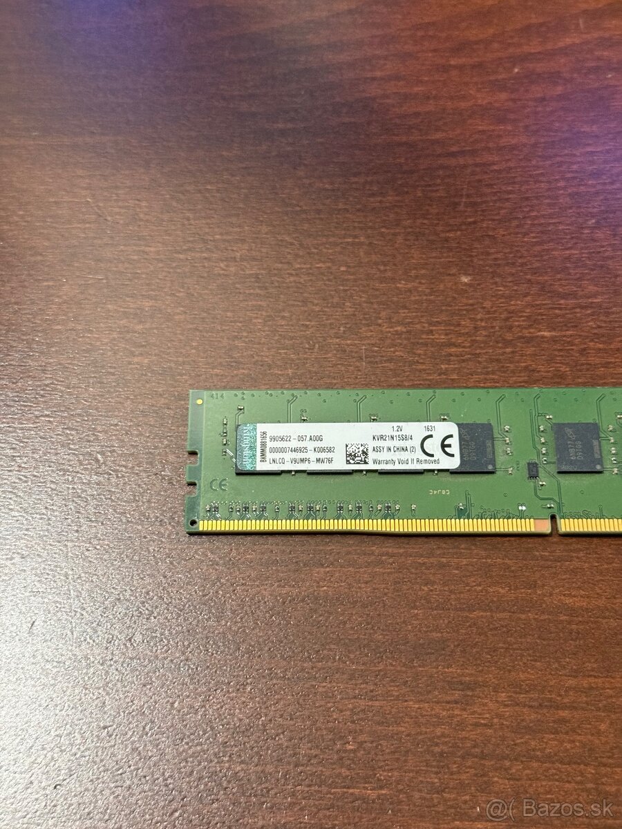 4GB DDR4 RAM Kingston 2133 MHz